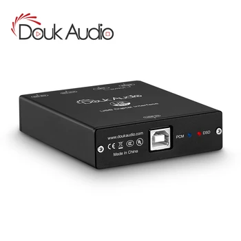 

Douk Audio Mini XMOS XU208 USB to Coaxial /Optical /12S Converter Digital Interface Audio Adapter DSD256 PCM384KHz