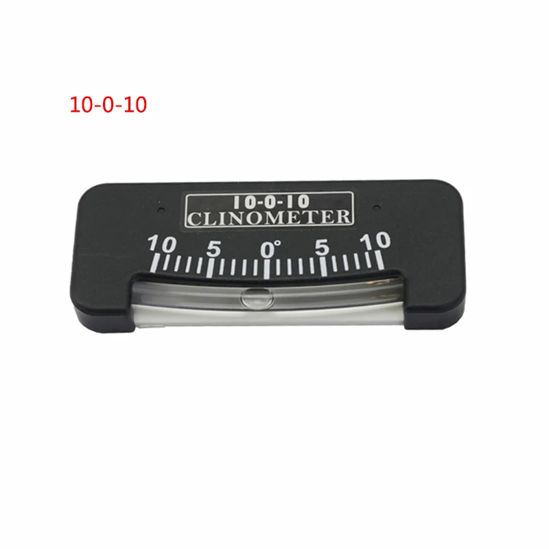 25-0-25 Inclinometer and Tilt Gauge 45-0-45 Glass Tube Inclinometer slope protractor angle meter