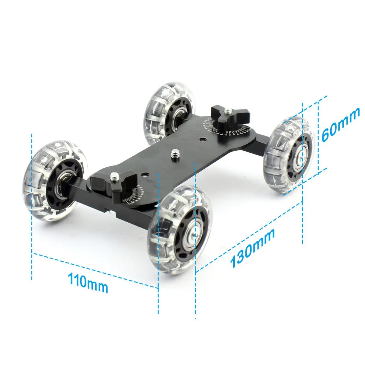  Table Camera Video Wheels Rail Rolling Track Slider Dolly Car Glide Set Stabilizer Skater Rail Syst