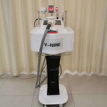 

5 in 1 vacuum rf velashape cavitation machine body shaping 40K ultrasonic liposuction fat removal machine