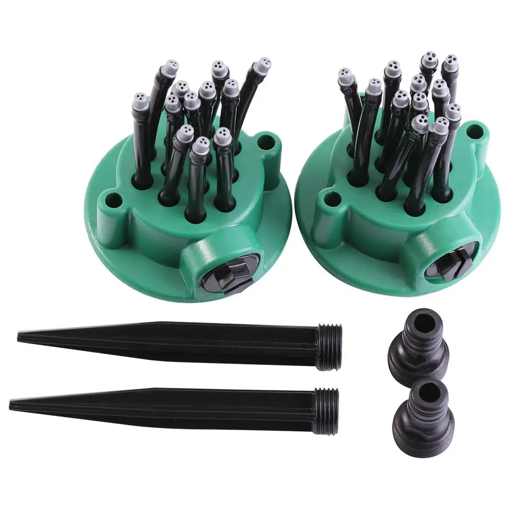 2Pcs Garden Plants Vegetable Adjustable Watering Sprinkler Multi-use Lawn Irrigation System Automatic Micro Drip Set | Дом и сад