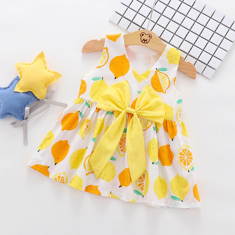 L9592 yellow HE Hello Enjoy/платья для маленьких девочек; платье на крестины с кружевным бантом и блестками; платье принцессы для первого дня рождения; одежда для маленьких девочек - Цвет: L9592 yellow
