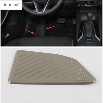 

Lapetus Accessories Fit For Toyota Corolla 2019 2020 Left Footrest Pedal Plate Non-Slip Foot Rest Pedal Molding Cover Kit Trim