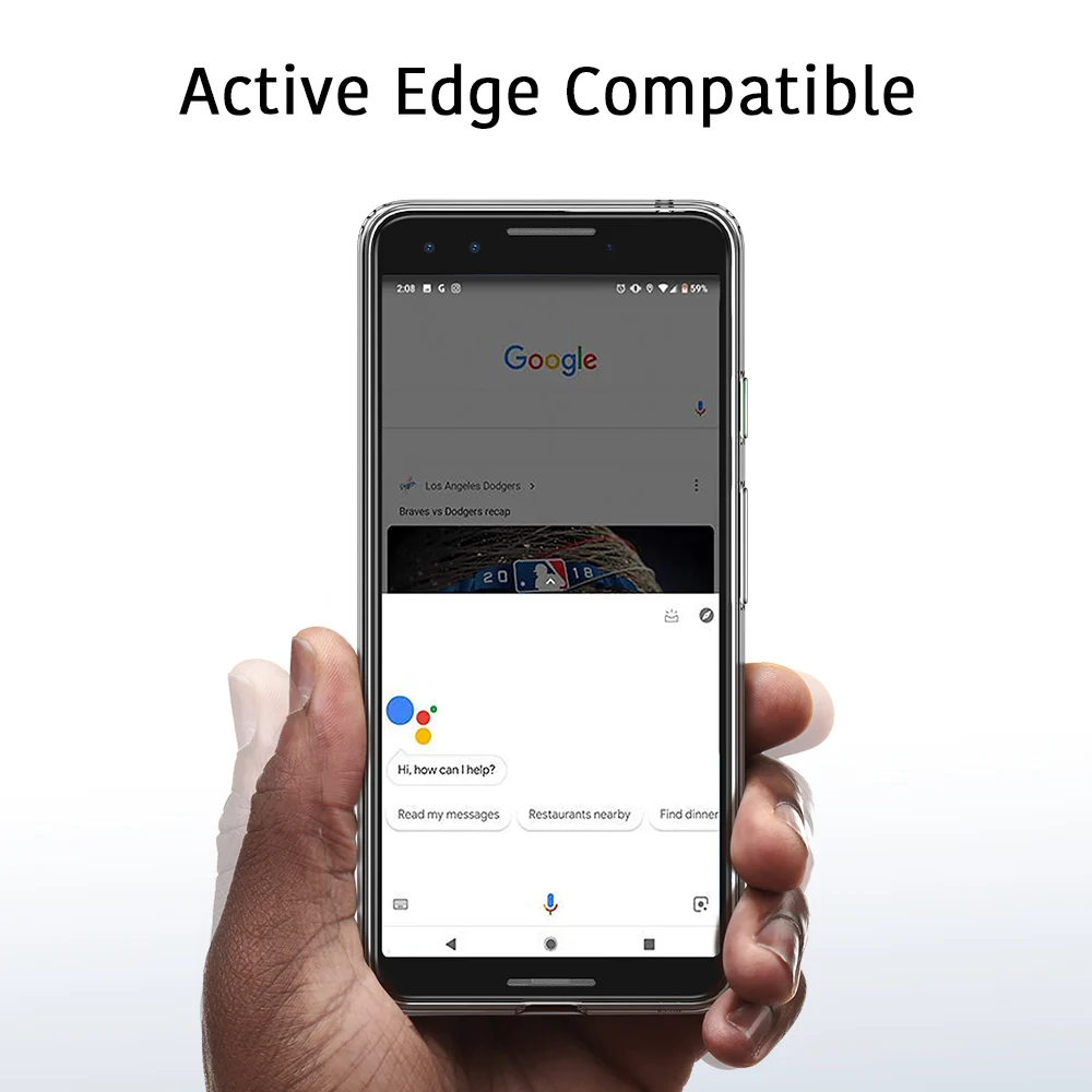 Чехол ESR для Google Pixel 3 роскошный тонкий прозрачный мягкий чехол из ТПУ