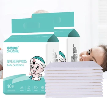 

10pcs/pack Baby Disposable Diapers Infant Non-woven Fabric Diapers Baby Nappy Baby Baby Nursing Pad Baby Cloth Diaper