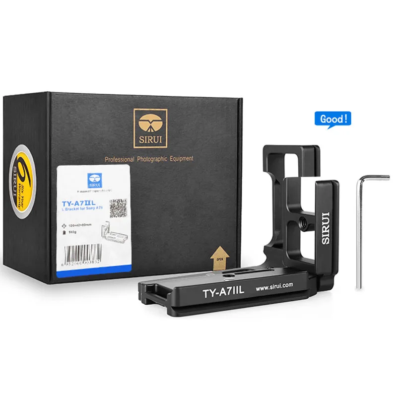 TY-A7IIL Sirui camera Quick Release Clamp Professional для sony A7II QR тарелка; алюминий ARCA Стандартный безопасный простой и быстрый для крепления