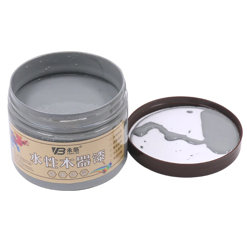 Краска Акриловая среднего и серого цвета на водной основе для ручной росписи