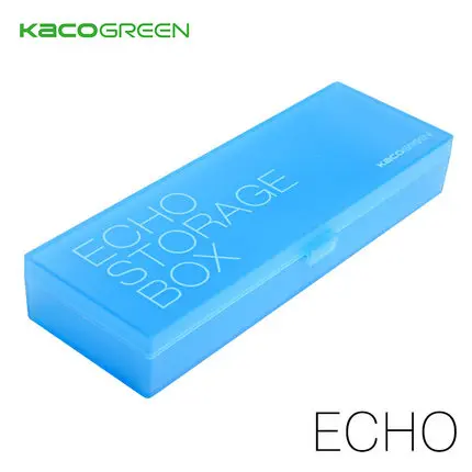 1 шт. KACO ECHO прозрачный пластиковый пенал конфетный цвет многофункциональный канцелярский ящик для хранения детей студенческий пенал