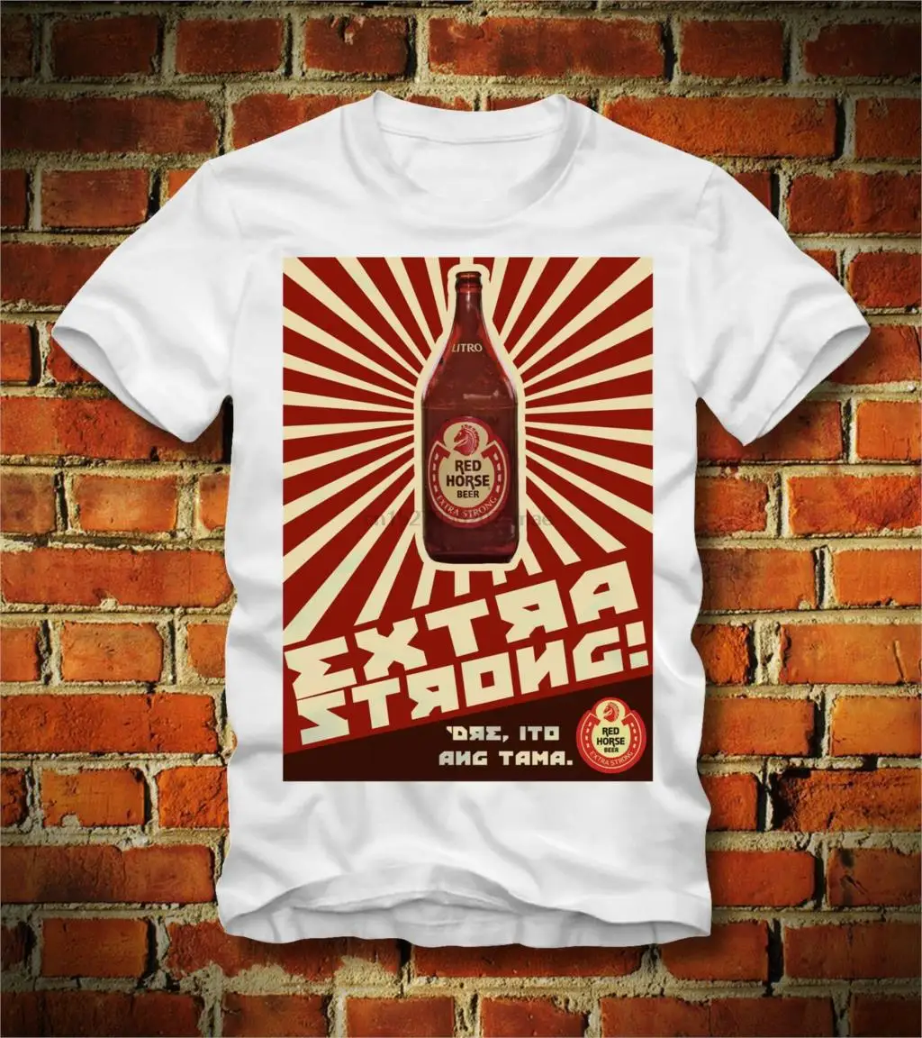 red horse beer shirt