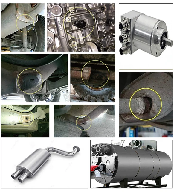 Mastic De Tuyau D'échappement, Colle De Tuyau D'échappement Sans Solvant  Scellé Sans Toxique Pour éviter Les Fuites Pour Voiture 