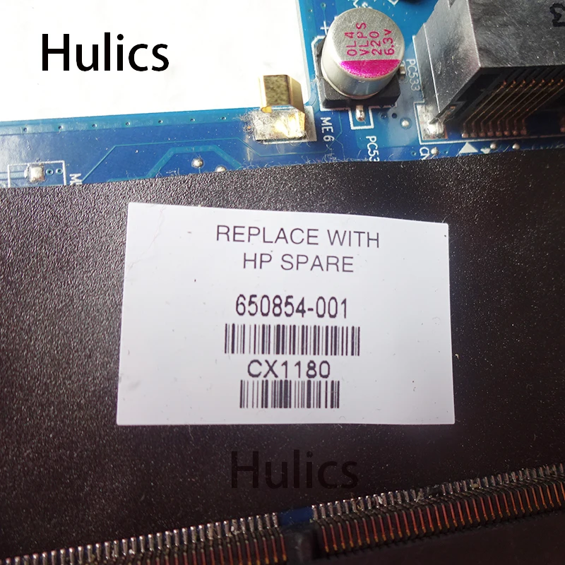Hulics 650854-001 для hp павильон DV6 DV6-6000 Материнская плата ноутбука DDR3