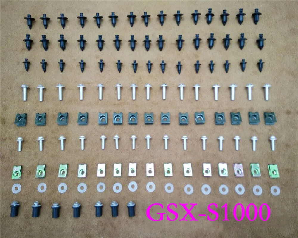 

Fairing Bodywork Kit Bolts Screws For Fit For Suzuki GSX-S1000/F/ABS 2015-2016