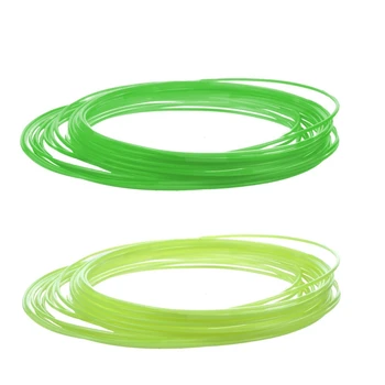 

2x 3D Printer Pen Filament 1.75mm PLA 10m(Glow in DarK yellow/green PLA)