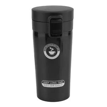 

380ml/320ml Portable Japanese Style Stainless Steel Thermo Coffee Mug Cup With Lid Vacuum Flask Pot Travel Milk Tea Mug Bottle