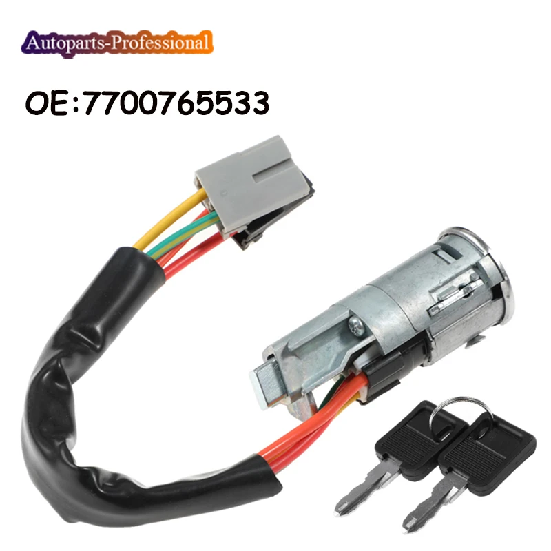 NewIgnitionBarrelLockSwitchWith2KeysForNissanPrimastarOpel