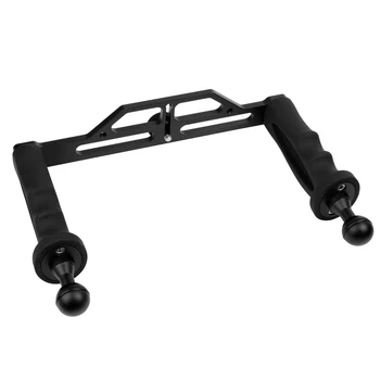 

Camera Handheld Stabilizer Aluminum Alloy Diving Photography Double Handle SP99