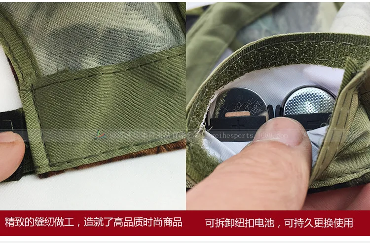 LED hats fishing cap with lamp sunshade cap multi-purpose headlamp outdoor mountain climbing Tourism hat sun protection tactical