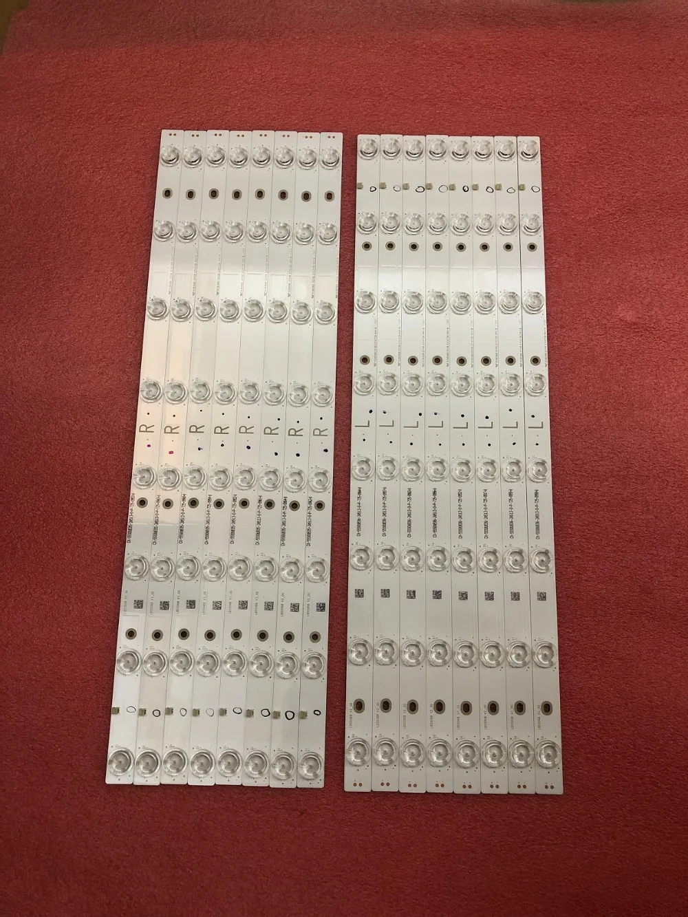Новый комплект 7 шт светодиодный полосы подсветки для LUX0155004 VES550QNDS-2D-N12 VES550QNDS-2D-S11 SVV550AK7_UHD_7 светодиодный _ B Тип 55AO4USB