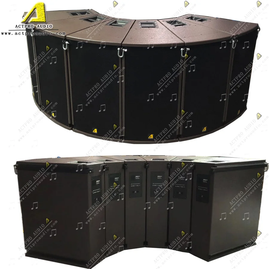 

ARCSII single 15 inch Two way 1200w line array speaker with double 18 inch subwoofer