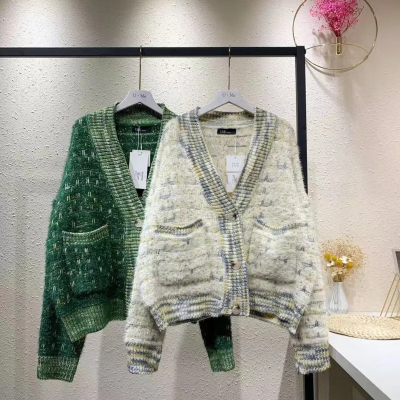 ^Cheap Spring Knitted Long Sweater Women Cardigan Befree Harajuku Pull Femme Jumper Sueter Mujer Truien Dames Korean Autumn Coat