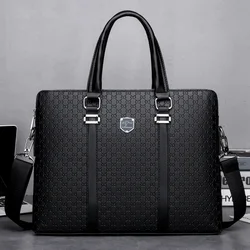 Men's Briefcase New Fashion Shoulder Bag 14