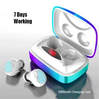 

Tws Earbuds Wireless In Ear Buds Head Phones Off White Celular Laptop True Earbud Bluetooth Headset With Microphone Pod