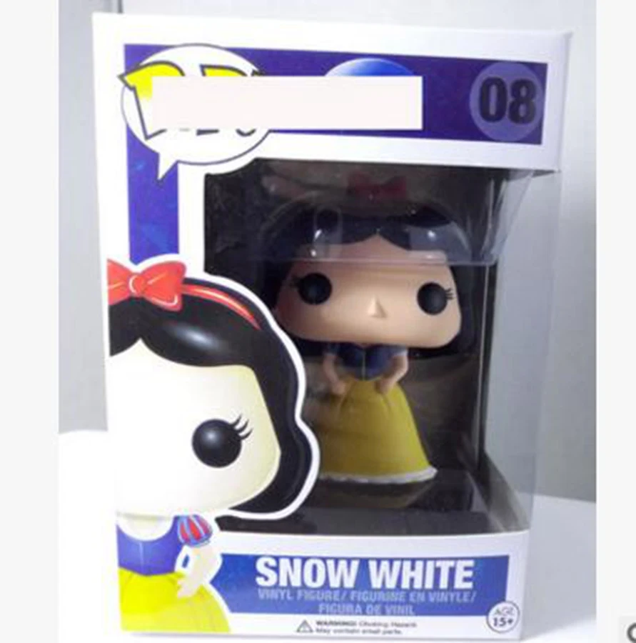 Funko Pop с Эльзой и Анной из мультфильма колокол Алиса платье Золушки коллекция моделей pvc подарок игрушки для девочек Белоснежка экшн детская игрушка-фигурка - Цвет: Синий