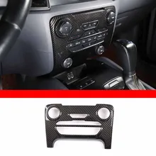 

For 2015-2021 Ford Ranger Wildtrack T6 T7 ABS carbon fiber pattern car central control air conditioning panel cover accessories