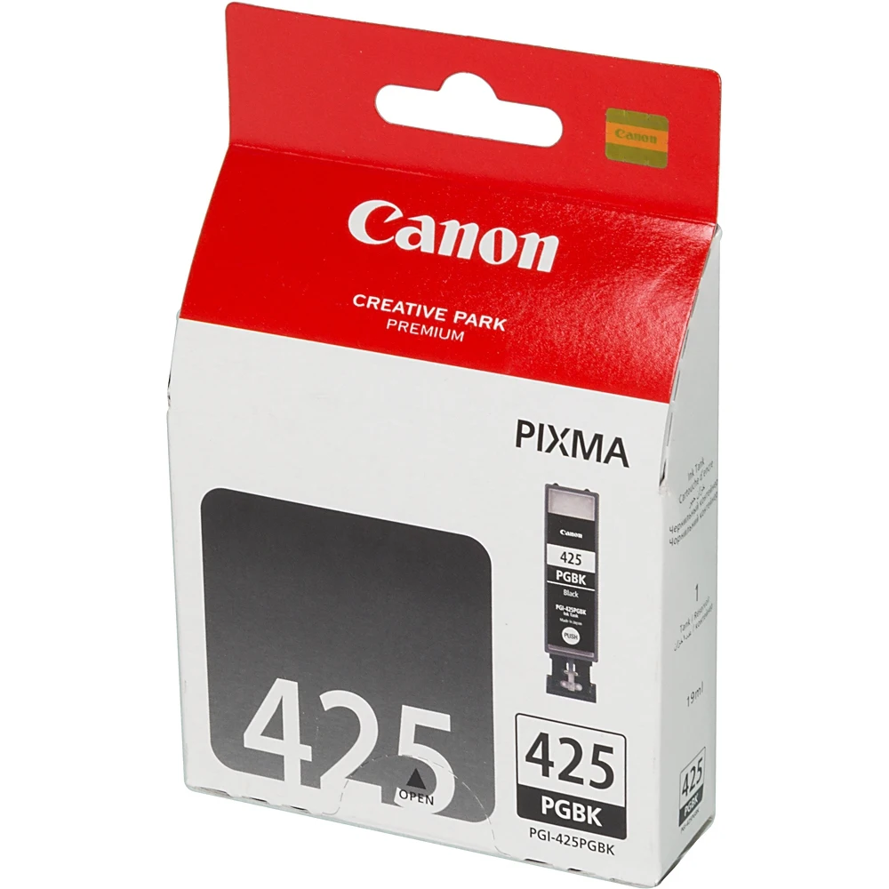 Картридж струйный Canon PGI-425PGBK 4532B001 черный для Canon iP4840/MG5140/MG5240/MG6140/MG8140