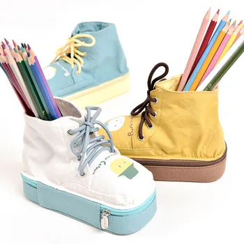 

Cute Martin Boots Pencil Case Pen Holder Creative Canvas Pencil Box School Pencil Case for Girls Trousse Scolaire School Gift