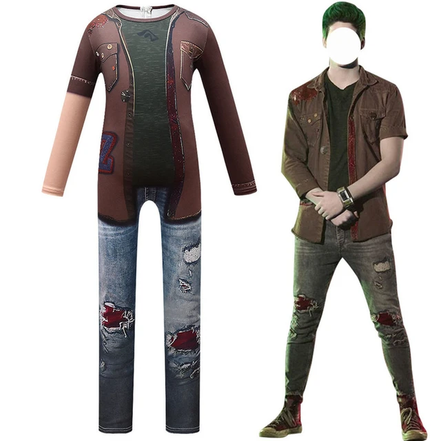 Disney Zombies 2 Movie Wyatt Halloween Costume Vest and Shirt