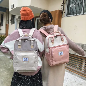 

JIULIN Women Backpack Shoulder-Bags Travel-Bag Female Small Black Girl