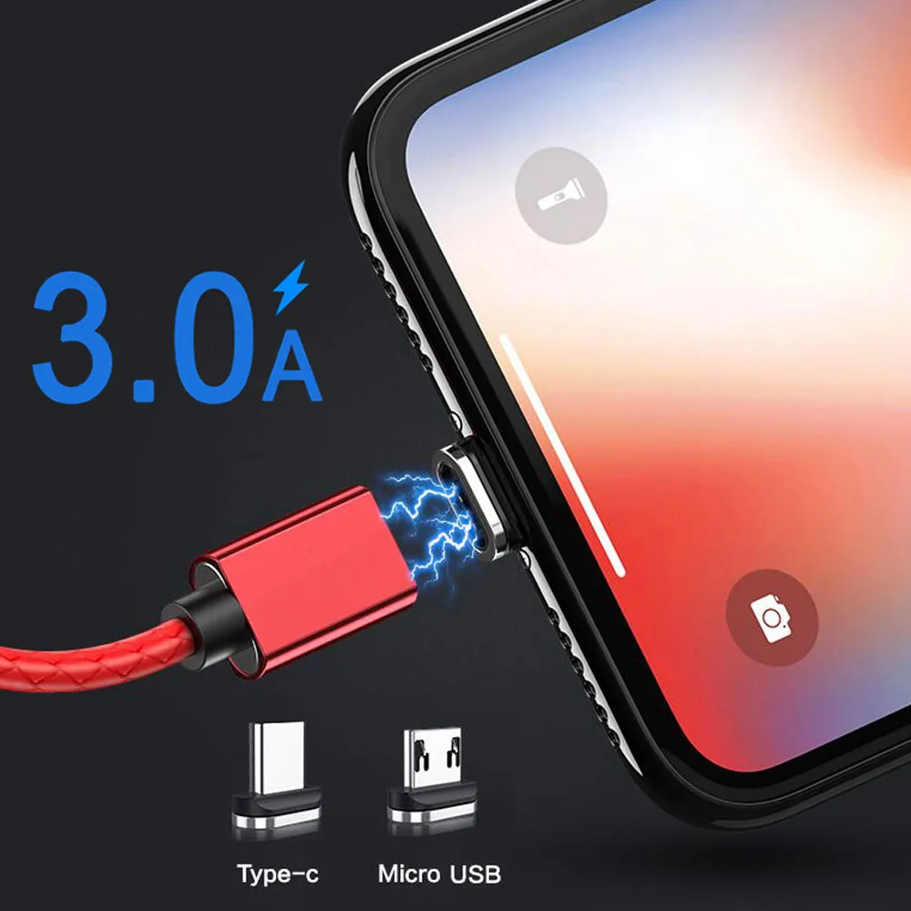 Магнитный кабель Micro usb type C кабель для Android samsung Xiaomi LG htc синхронизация данных Кабель быстрой зарядки кабель быстрой зарядки