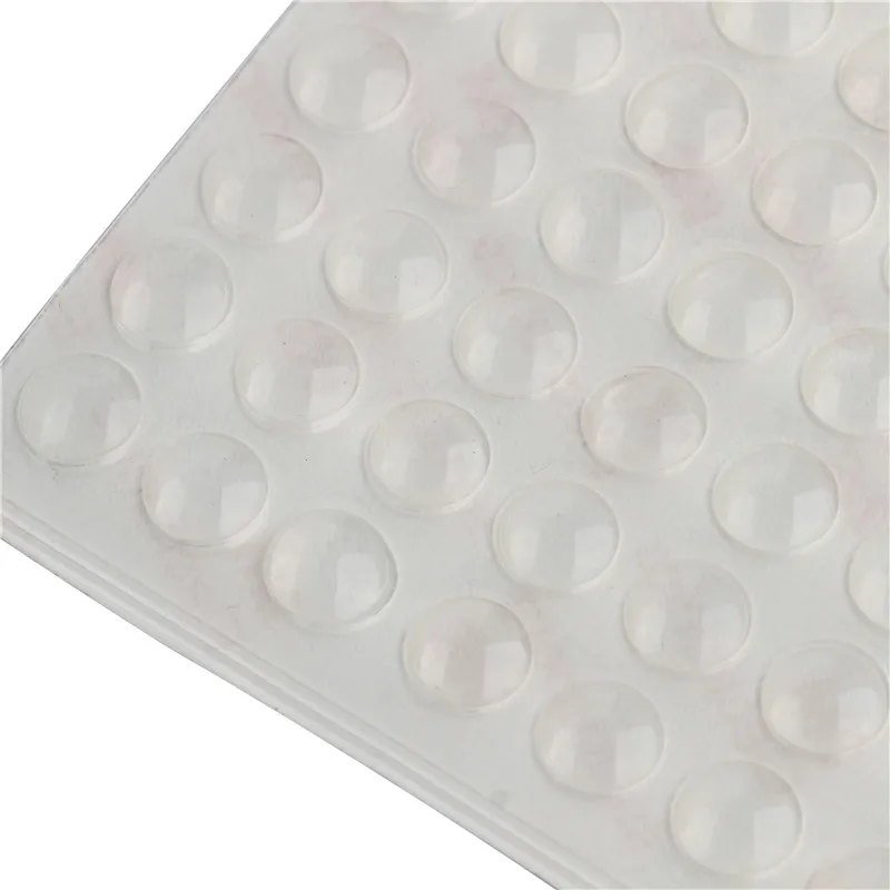 

100Pcs Door Stops Self adhesive Silicone Pads 10*2.2MM Cabinet Bumpers Rubber Damper Buffer Cushion Furniture Hardware