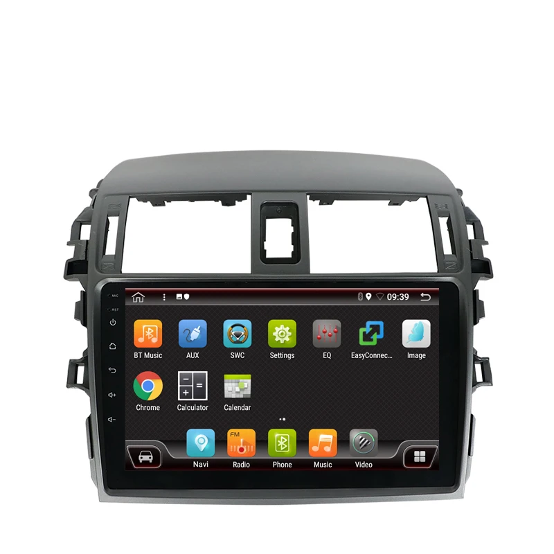 Best 9" RAM 2G ROM 32G Android 8.1 Car DVD For Toyota Corolla 2007 2008 2009 2010 2011 2012 2013 Car Radio  with GPS Navigation 2