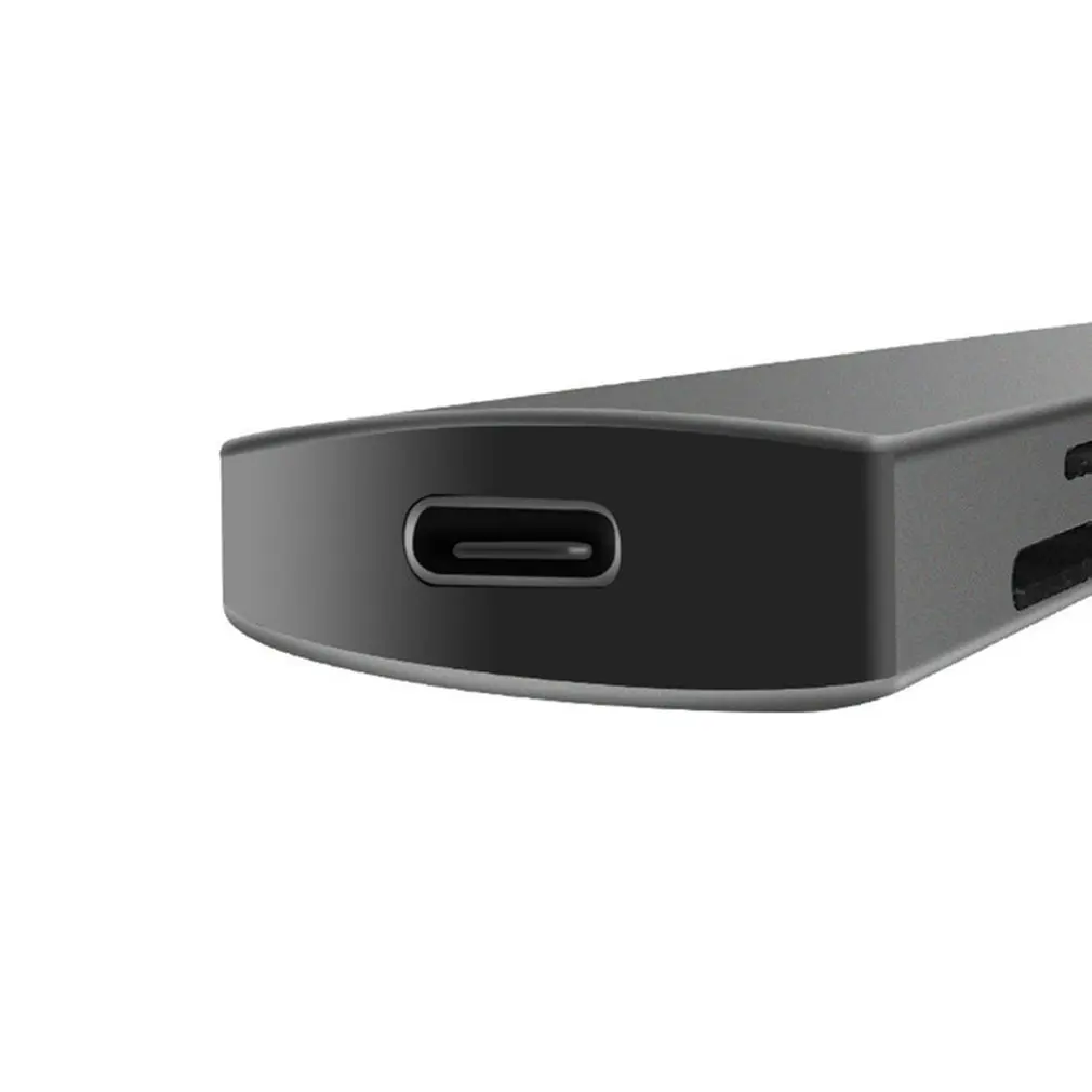 С 2 USB 3,0 usb-хаб USB 3,0 Многофункциональный кард-ридер тип-c до USB3.0+ USB2.0+ TF type C PD адаптер зарядный USB-C концентратор