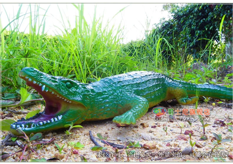 Crocodile Toy Model Plastic Effective Toy Turtle Octopus Oceans Plastic Children