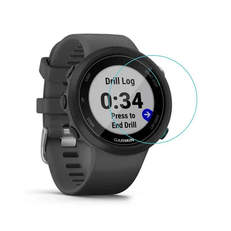 Tempered Glass Protective Film Guard Protection For Garmin Swim 2 Watch swim2 Swiming Sport Smartwatch Screen Protector Cover |