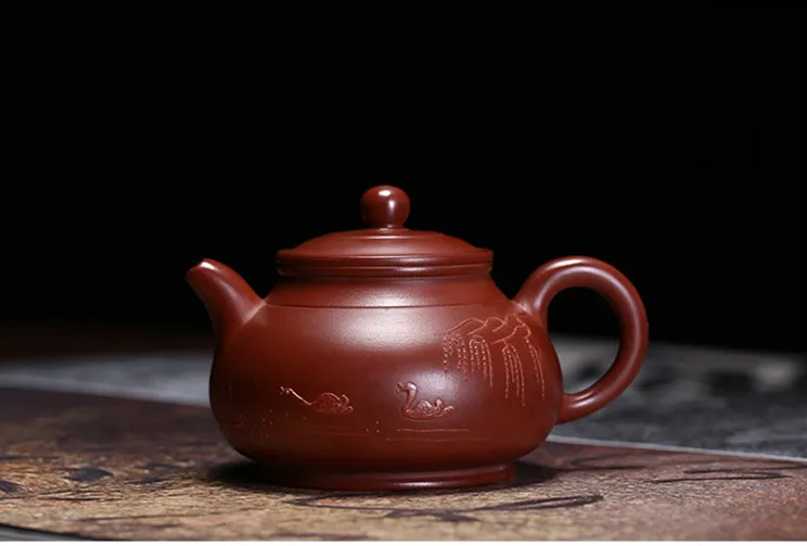 Teapot Yixing Zisha Clay Teapot Gongfu Tea Set Chinese Ceramic Teapot 130ml New Arrived High Quality With Gift Box Safe Packagin