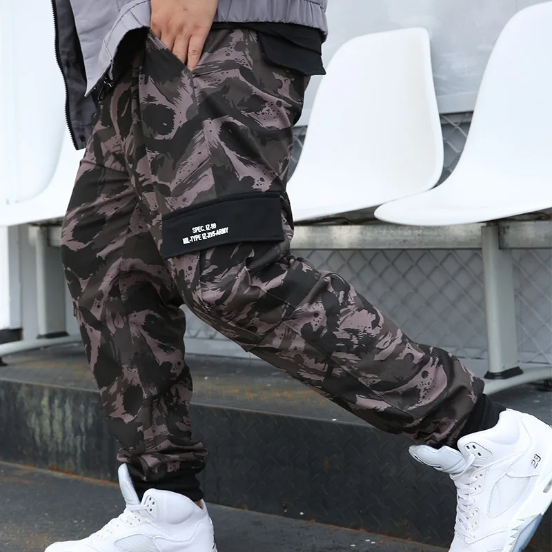 Günstig Camouflage Cargo Hosen 8XL Jogger Militar Männer Hosen Hip Hop Armee Camo Spodnie Meskie Mann Baumwolle Jogginghose 6XL Kargo Ropa