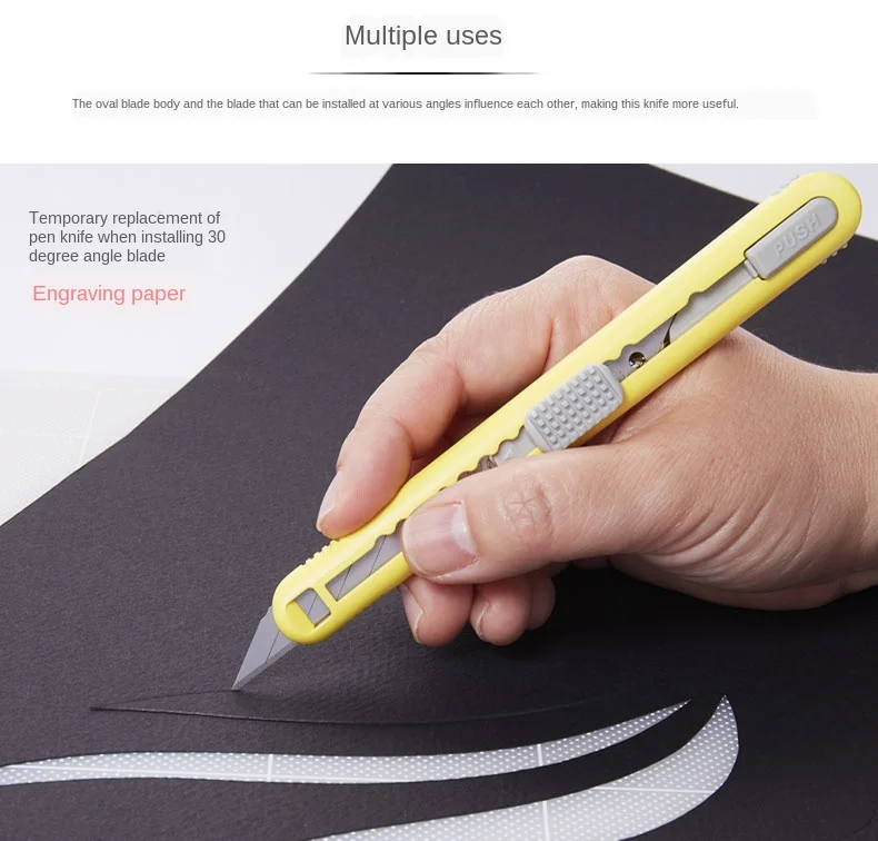 Japan NT Cutter A-551P 552P 553P  utility knife car foil knife does not hurt the glass degree 9mm small model car clothing