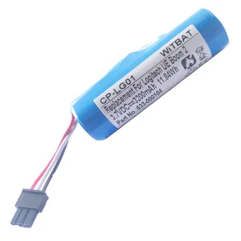 

3.7V 3200mAh Li-ion Battery for Logitech UE BOOM 2 Bluetooth Speaker Rechargeable Accumulator Replacement 533-000104,533-000138