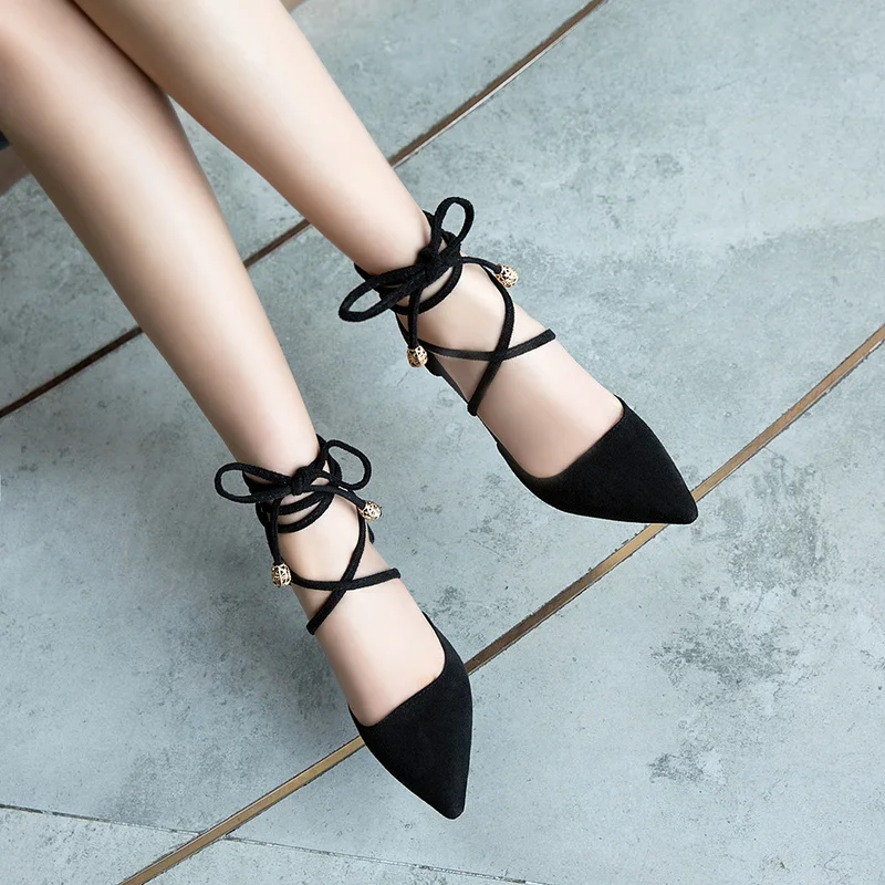 

2020 Women Pumps Sexy Summer High Heels Lasies Party Pointed Toe Buckle Strap Female Dress Luxury zapatos tacon mujer U28-32
