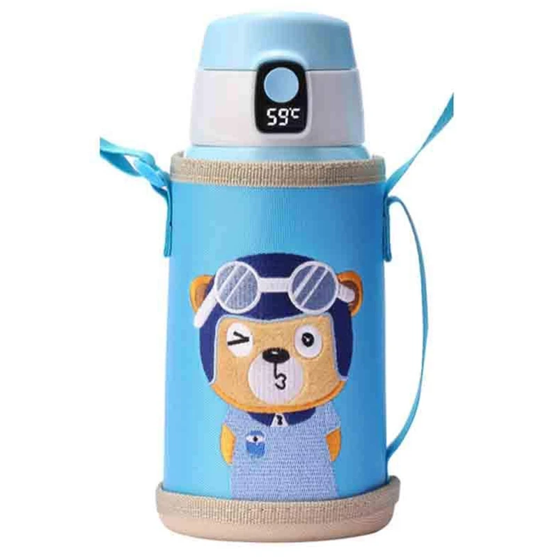 

Children's Smart Cup, 316 Stainless Steel, 550Ml, No Need to Charge, Temperature Reminder, Suitable for Boys and Girls, Family,