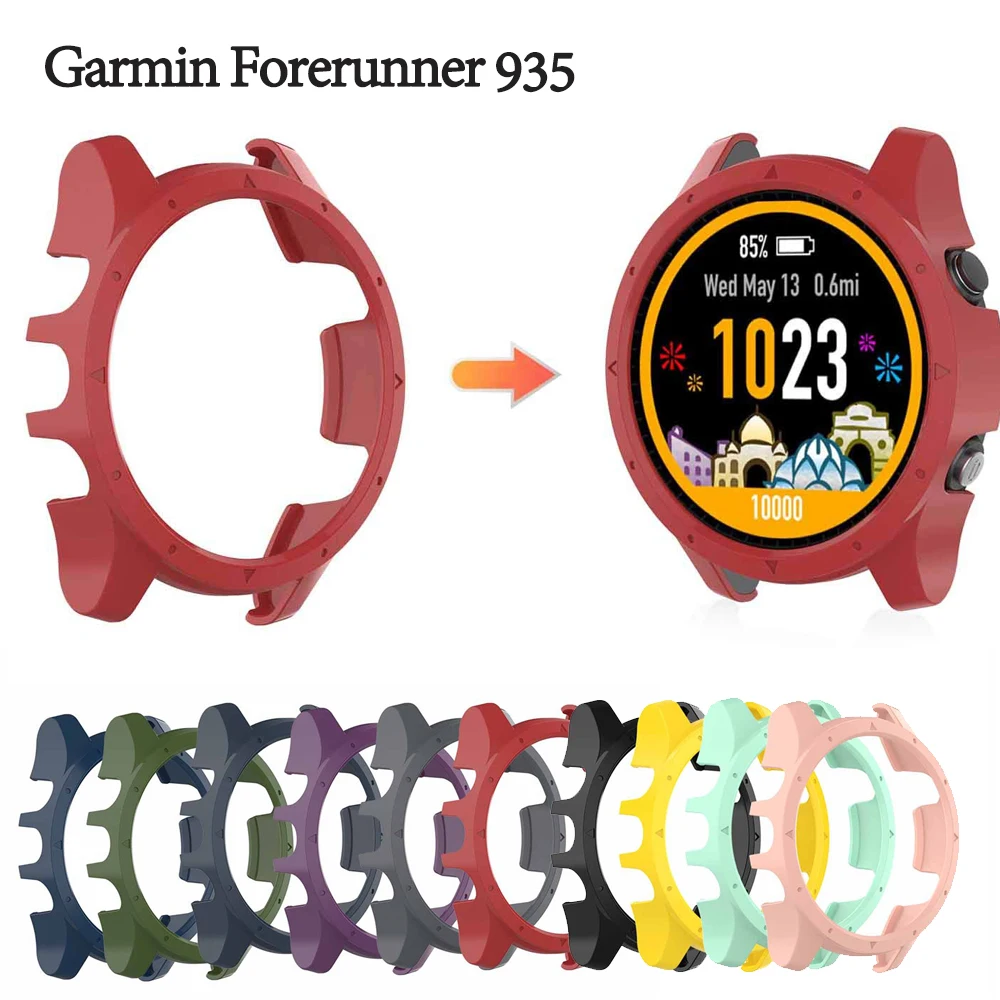 

For Garmin Forerunner 935 Protective Watch ase Cover Smartwatch Bracelet Case Anti-scratch Shockproof Shell Unisex Colorful