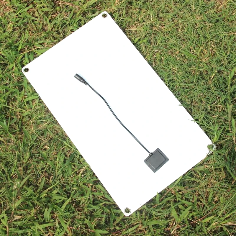 Carregador de Painel Solar para 12 Buheshui Portátil v - 5 Carro Barco Bateria Telefone Móvel Semi-flexível Monocristalino 20 w 18 - Image 2