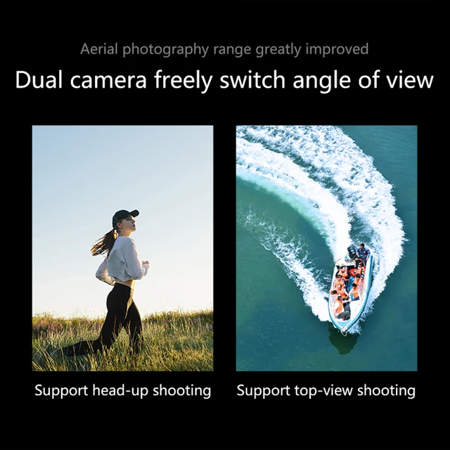 RC Drone E99 Pro2 4K HD Mini Dual Camera Wide Angle WIFI FPV Professional Helicopter Aerial Photography Foldable Quadcopter Toys 2