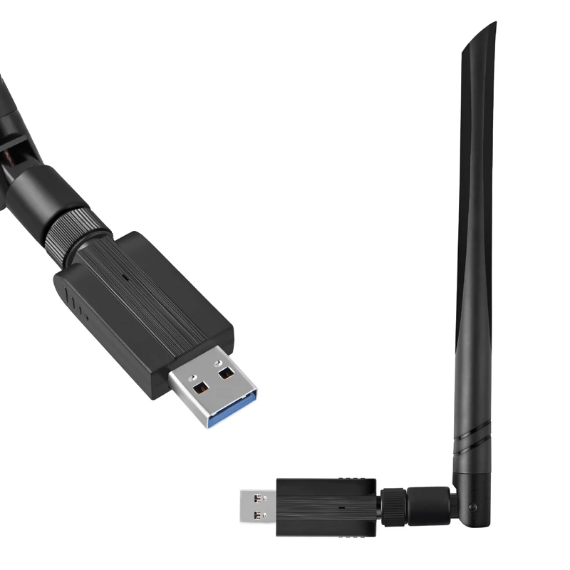 1200 м беспроводная сетевая карта Wifi приемник двухдиапазонный 2,4G+ 5,8G USB3.0 адаптер EM88
