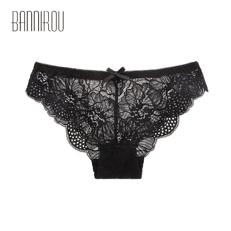 Underwear For Woman Sexy Lace Briefs Women Panties Mid-Rise High Quality Female Panties Woman Underwear Intimates 1Pcs BANNIROU