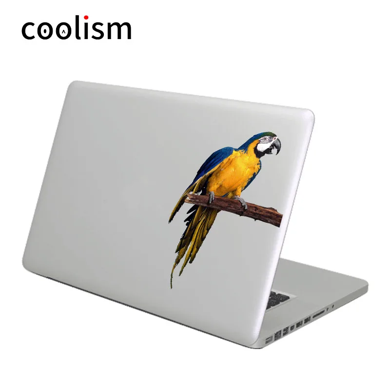 Наклейка для ноутбука Scarlet Macaw Parrot для Macbook Air Pro retina 11 12 13 14 15 дюймов hp Dell, наклейка для ноутбука Mac Book, наклейка для кожи